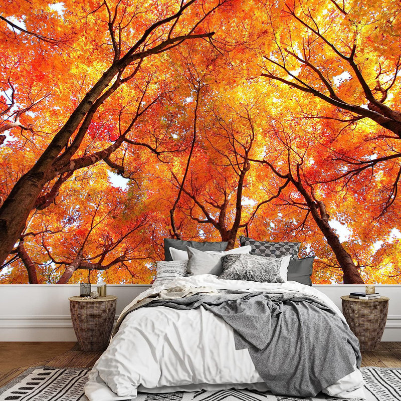 Maple Tree In Autumn, 66" L x 96" W