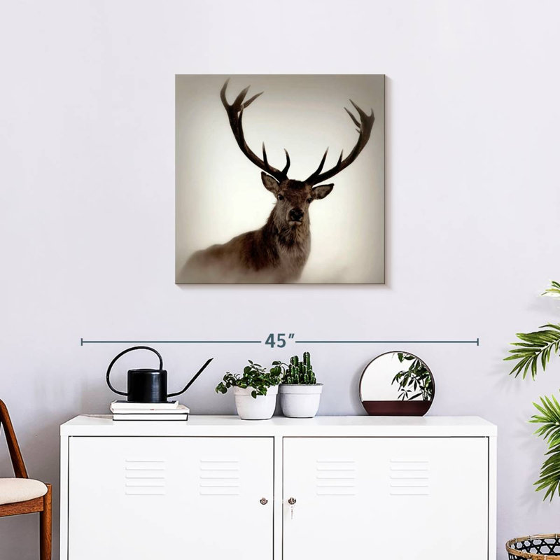 Crowle Red Deer Stag, 10" H x 10" W
