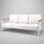Canapé d'extérieur en métal avec coussin Sunbrella Townsend-1309216590-1309216588