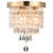 Cheyan  3-Light Crystal Chandelier Flush Mount Ceiling Light-920917319