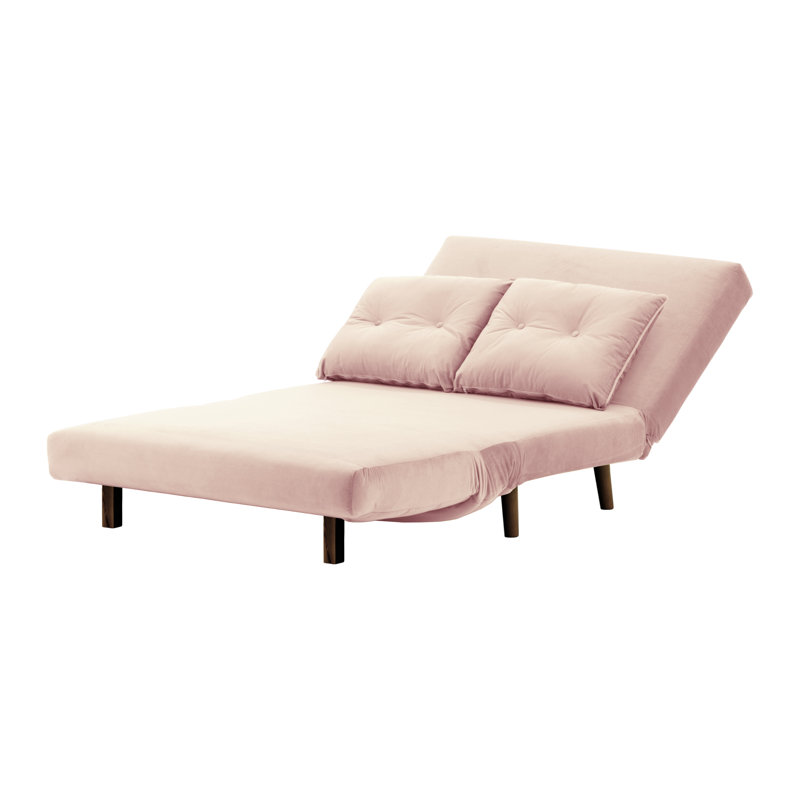 Clouser 2 Seater Sleeper, Black, Pink