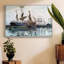 Ships In Harbor, 1873, reproduction d'art sur toile-92524018-92524019