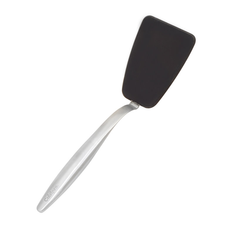 Cuisipro Tools, Silicone, Mini Turner, Ergonomic Stainless Steel Handles, 20cm, Black