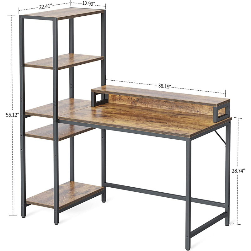 Kohinoor Metal Base Computer Desk
