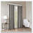 Knitted Jacquard Damask Total Blackout Grommet Top Curtain Panel(Only 1 Pc Panel)-755898364-755898352