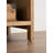 74.4" Natural Brown Solid Wood TV Stand, Herringbone Patchwork Drawers, 2 Open Cubbies & Side Shelves with Cable Management