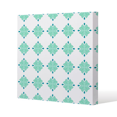 Uncommon boho chic summer design Slim Style Canvas Print , 15mm Slim Real wood.