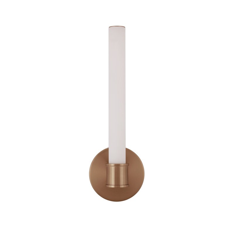Wall Sconce, Satin Brass