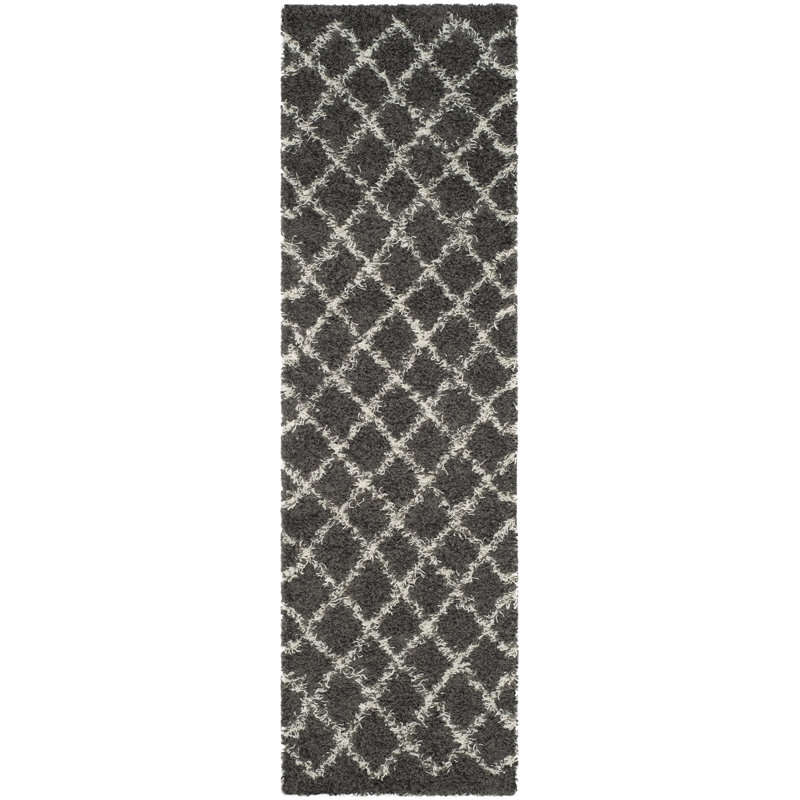 Skyleen Shag Performance Geometric Rug, Runner 2'3" x 8'