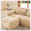 Canapé modulaire moelleux en forme de L avec repose-pieds mobile et coussins décoratifs, aucun assemblage requis-1725900194