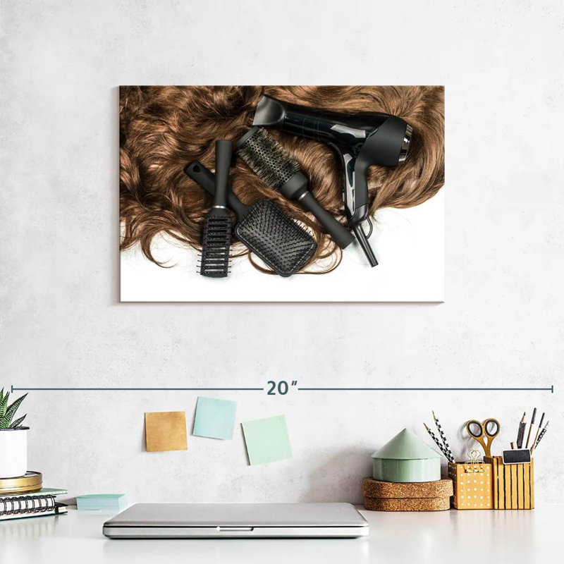 Shuttleworth Hair Styling Items, 8" H x 12" W