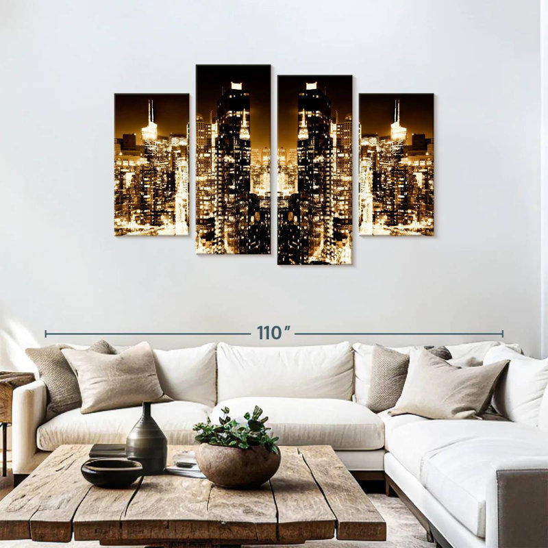 Keesha NYC Reflection - horizon de la nuit II