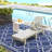 Outdoor Rug Waterproof for Patio, Foldable Reversible Plastic Straw Area Rug for Camping, RV, Balcony, Deck, Picnic, Beach, Blue-1635642304-1635642308