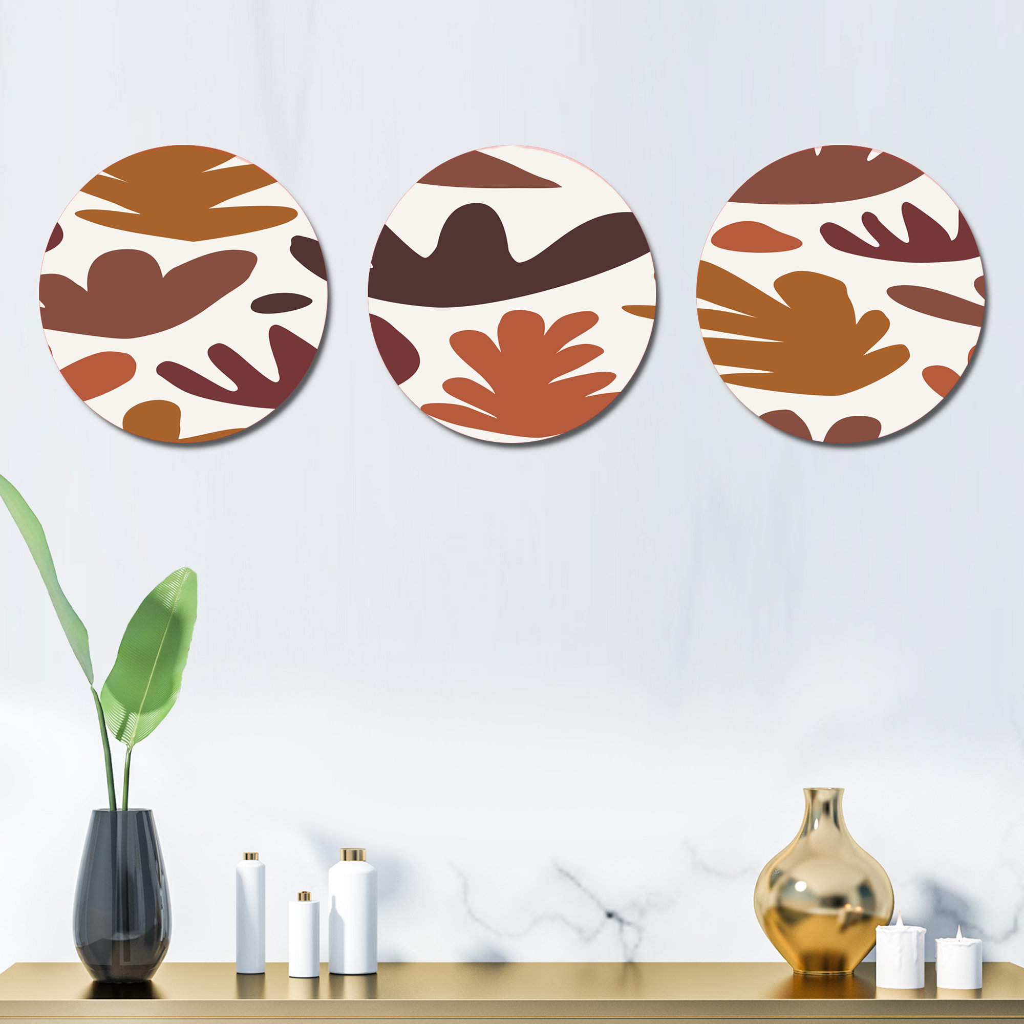 East Urban Home Vintage Metal Wall Decor Set Wayfair