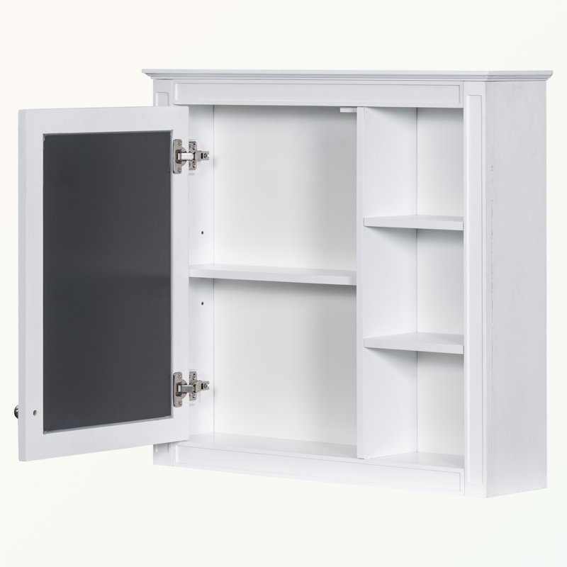 Rangement de salle de bain Saîten, Blanc