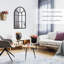 Metal Arch Mirror-102337031-102337032