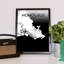 Honolulu City Map - No Frame Print-28156722