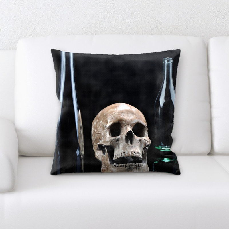 Microsuede Throw Pillow
