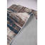 Tapis gris / bleu foncé en polyester tissé à la machine Conlee-1906644540