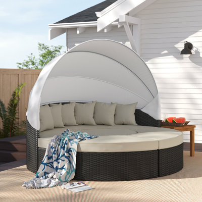Modway Stopover Outdoor Patio Sunbrella Daybed by Modway