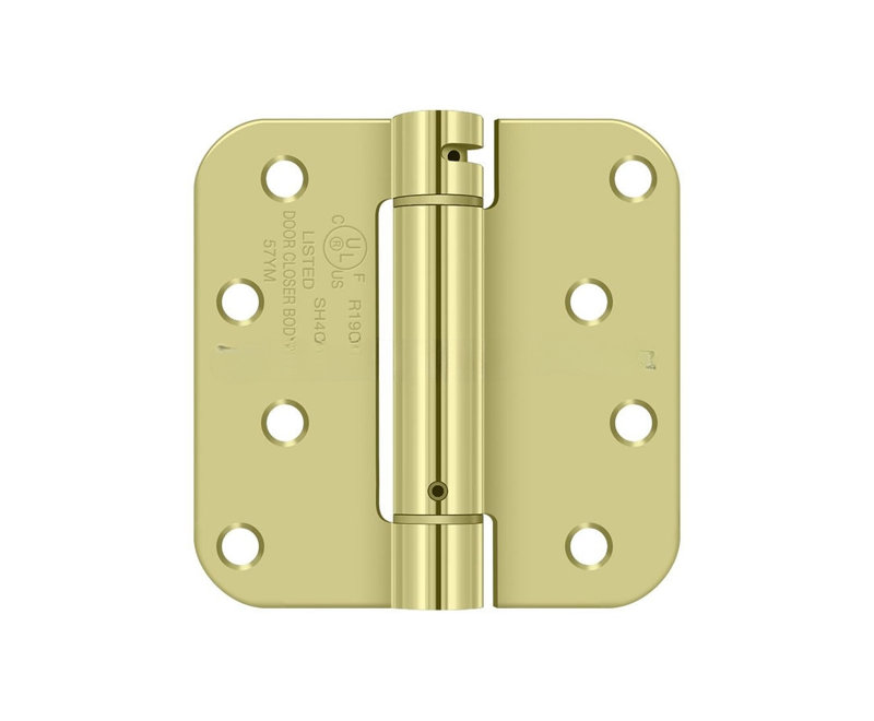 Deltana DSH4R52DT 4 po x 4 po, coin de 5/8 po, homologué UL, dichromate de zinc, Dichromate de zinc