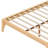 Wood Platform Bed-595939432