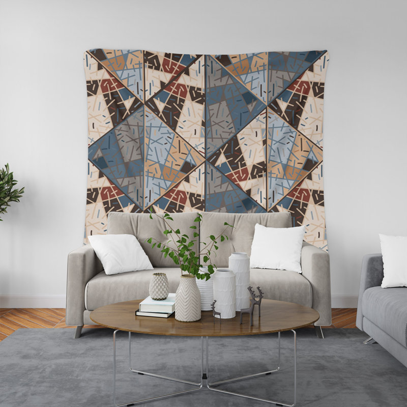 Tapisserie murale, H 88 po x l 104 po