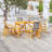 Aremi Rectangular 4 - Person 55.1" Long Dining Set