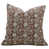 Dark Brown Block Print/Floral