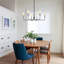 Luminaire suspendu industriel rustique à 6 lumières à intensité variable de style lustre Spoutnik Gwendloyn pour îlot de cuisine-357173866