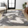 Tapis gris / crème Crapse