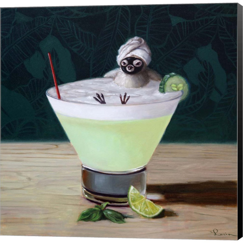 «Day off» par Lucia Heffernan, peinture sur toile sans cadre