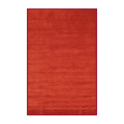 Tapis de zone rouge contemporaine