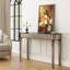 Antique Mirrored Console Table