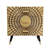 Fevronia 3 Drawer Brass Chest