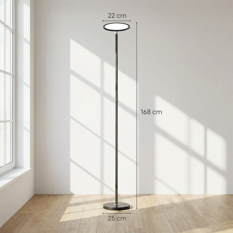 168cm Powder Coated LED Column Floor Lamp