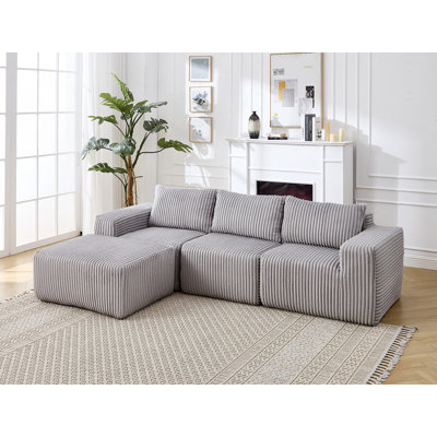 Canapé modulaire confortable pour le salon, rehaussant le style intérieur