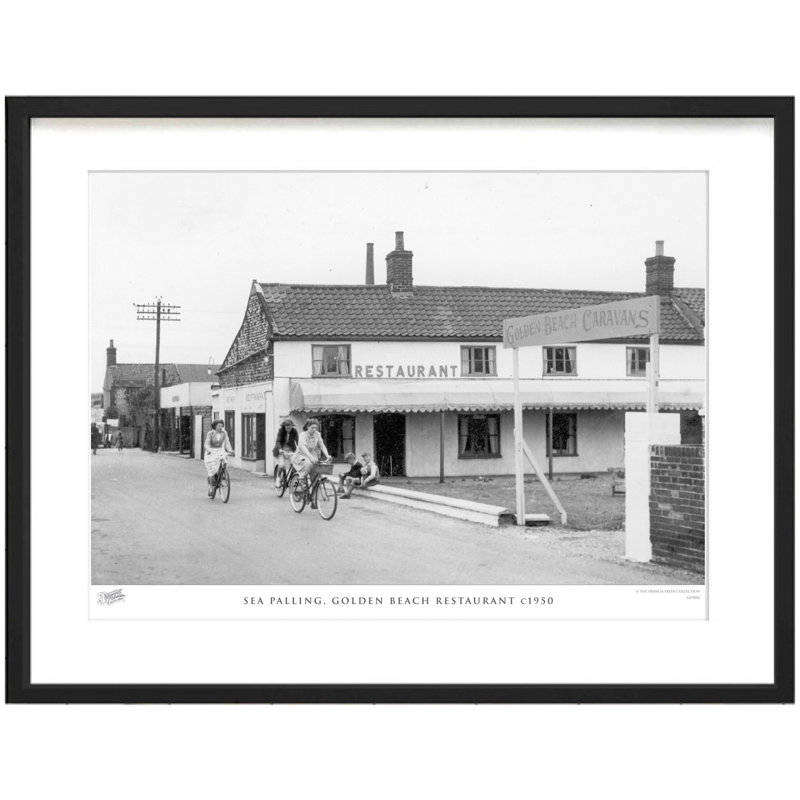 Sea Palling, Golden Beach Restaurant C1950 by Francis Frith - Single Picture Frame Print, 28cm H x 36cm W x 2.3cm D