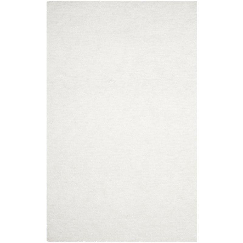 Tapis à poils longs tissé à la main Detweiler