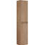 Armoire de salle de bain latérale 12 po, murale, 2 portes silencieuses à fermeture, contemporaine, option de rangement abondante, portes imitation chêne avec fermeture en douceur, modernité, grand choix,-1358873585