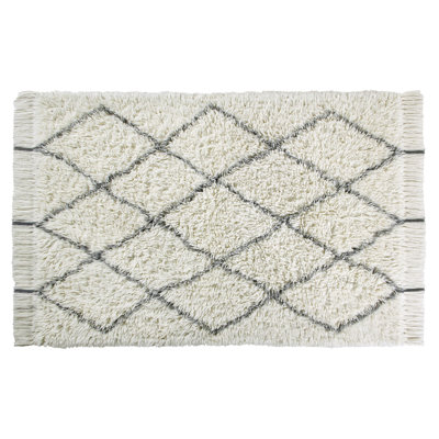 Chequered Area Rug