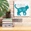  «Pawsome Cat» par Erin Clark, art mural sur toile, 12 po x 12 po-1270872340