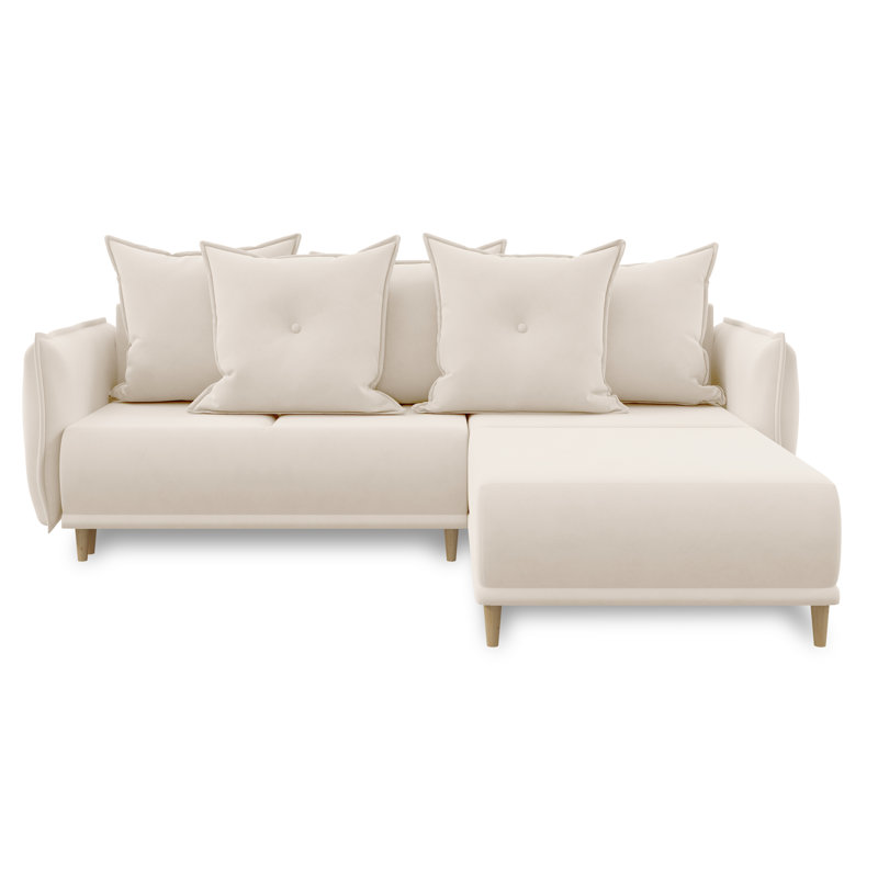 Afonso 4 Seater Sofa Bed, Cream