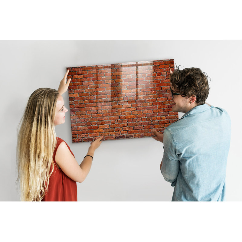 Magnetic Glass Photo Memo Board