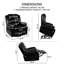 Fauteuil inclinable oscillant standard Serio de 37,4 po de largeur-88659445