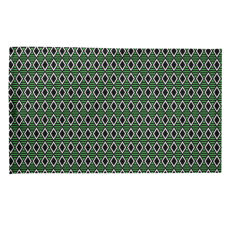 Suoz Tea Towel Kitchen Towel, Cotton Twill, Green