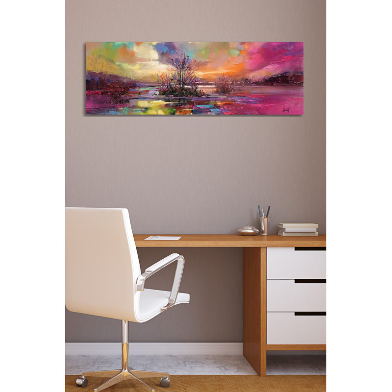 Loch Fyne Colour by Scott Naismith - Wrapped Canvas Panoramic Print, 152.4 cm H x 50.8 cm W x 1.91 cm D