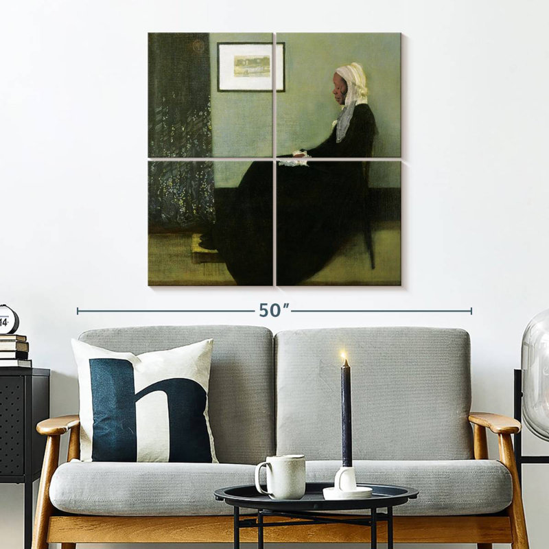 «Leisha Whistler's Mother Inspired», H 32 po x l 32 po