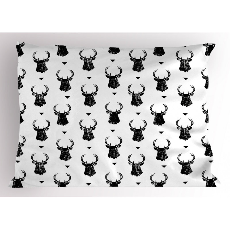 Deer Polyester Sham Set, Twin