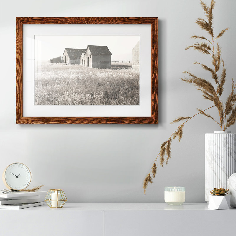 Neutre grange, impression sur papier, Érable, H 18 po x l 26 po x P 1,5 po